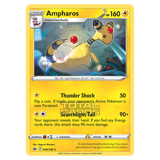 Pokemon - Sword & Shield - Chilling Reign - Ampharos - 049/198