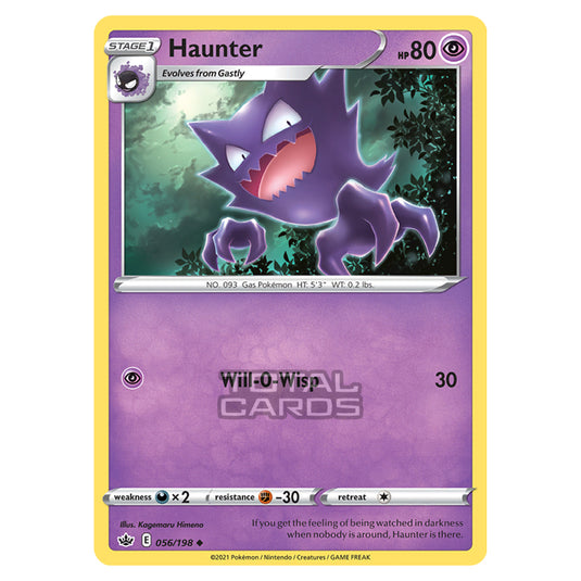 Pokemon - Sword & Shield - Chilling Reign - Haunter - 056/198