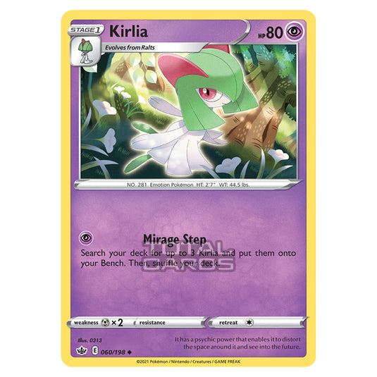 Pokemon - Sword & Shield - Chilling Reign - Kirlia - 060/198