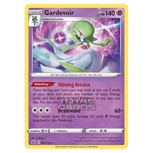 Pokemon - Sword & Shield - Chilling Reign - Gardevoir - 061/198