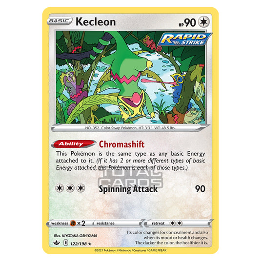 Pokemon - Sword & Shield - Chilling Reign - Kecleon - 122/198