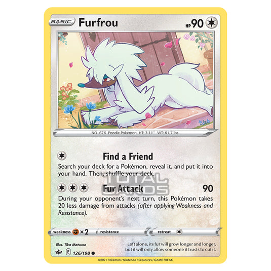 Pokemon - Sword & Shield - Chilling Reign - Furfrou - 126/198