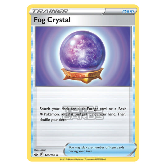 Pokemon - Sword & Shield - Chilling Reign - Fog Crystal - 140/198