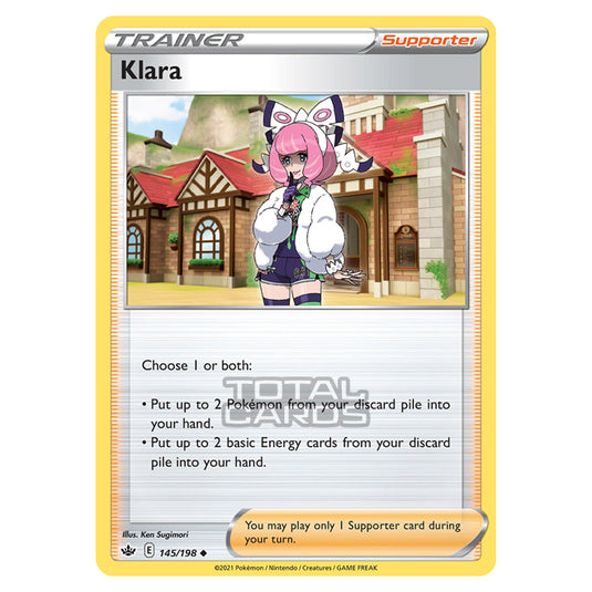 Pokemon - Sword & Shield - Chilling Reign - Klara - 145/198