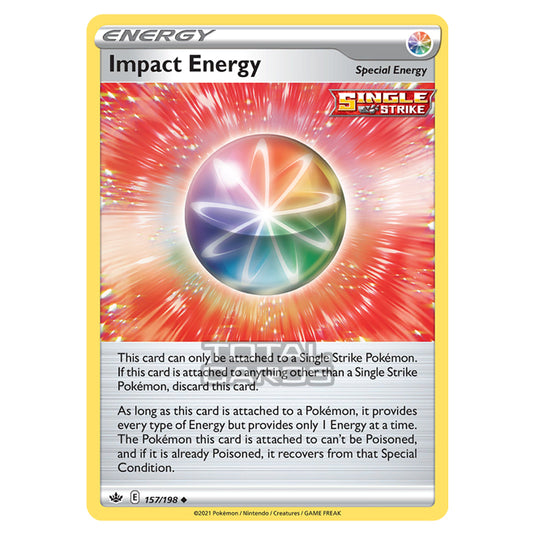 Pokemon - Sword & Shield - Chilling Reign - Impact Energy - 157/198