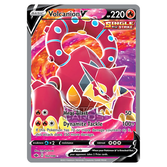 Pokemon - Sword & Shield - Chilling Reign - Volcanion V - 162/198