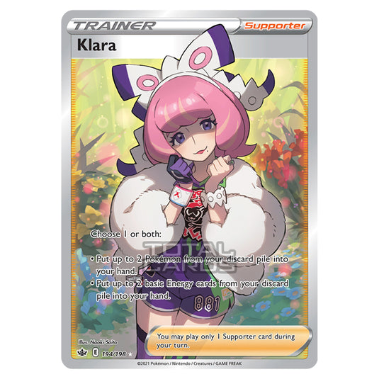 Pokemon - Sword & Shield - Chilling Reign - Klara - 194/198