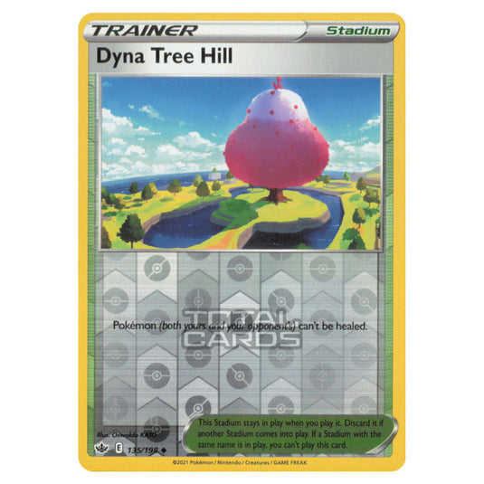 Pokemon - Sword & Shield - Chilling Reign - Dyna Tree Hill - 135/198 - (Reverse Holo)