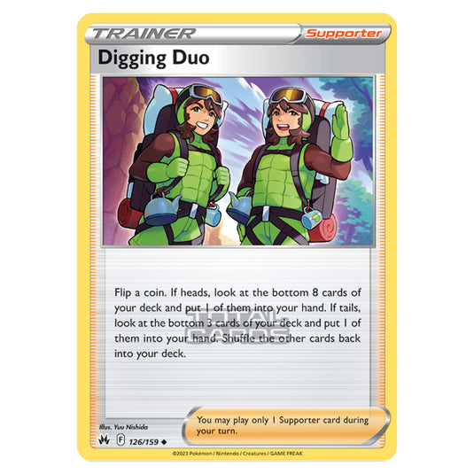 Pokemon - Sword & Shield - Crown Zenith - Digging Duo - 126/159