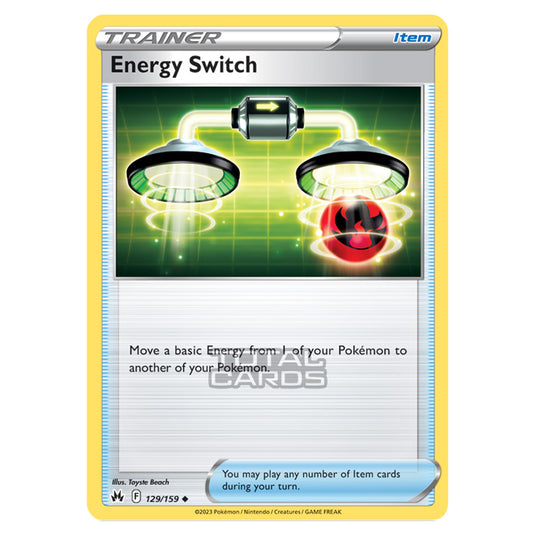 Pokemon - Sword & Shield - Crown Zenith - Energy Switch - 129/159