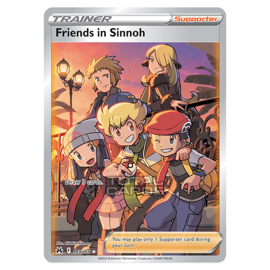 Pokemon - Sword & Shield - Crown Zenith - Friends in Sinnoh - 149/159