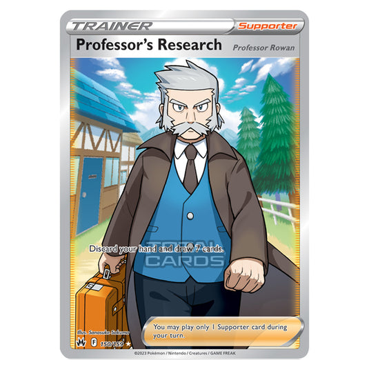 Pokemon - Sword & Shield - Crown Zenith - Professor's Research [Professor Rowan] - 150/159