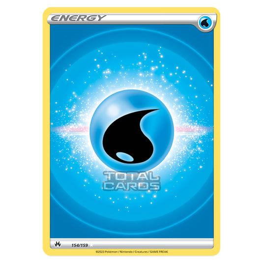 Pokemon - Sword & Shield - Crown Zenith - Water Energy - 154/159