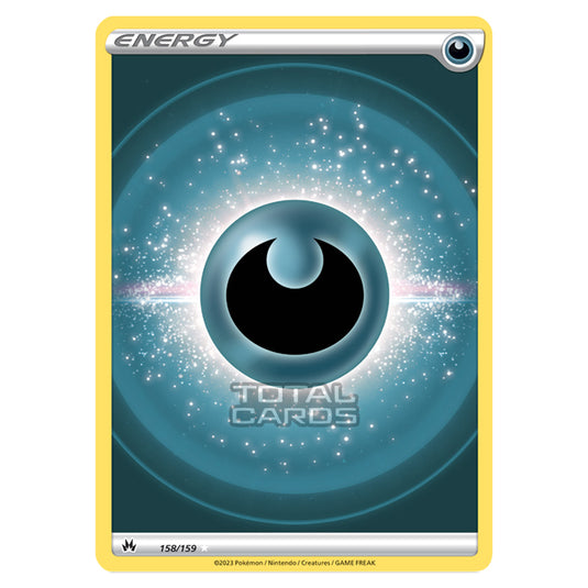 Pokemon - Sword & Shield - Crown Zenith - Darkness Energy - 158/159