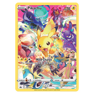 Pokemon - Sword & Shield - Crown Zenith - Pikachu - 160/159