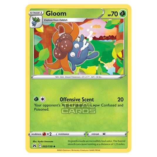 Pokemon - Sword & Shield - Crown Zenith - Gloom - 2/159