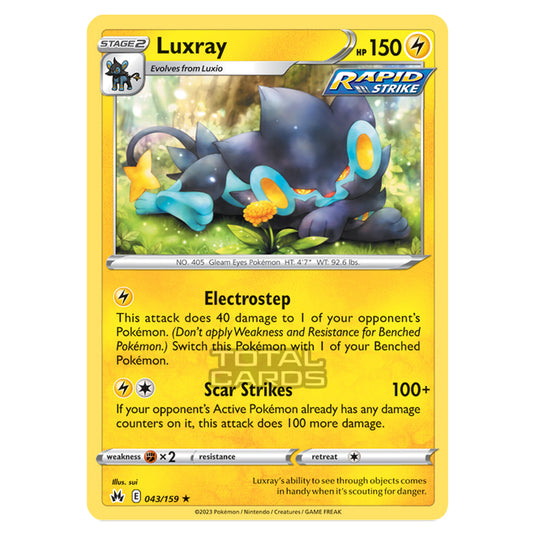 Pokemon - Sword & Shield - Crown Zenith - Luxray - 43/159