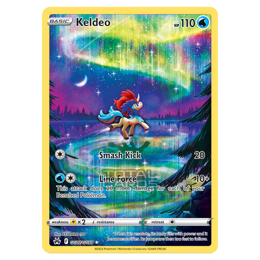 Pokemon - Sword & Shield - Crown Zenith - Keldeo - GG07/GG70