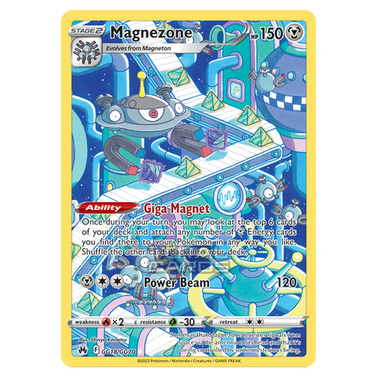 Pokemon - Sword & Shield - Crown Zenith - Magnezone - GG18/GG70