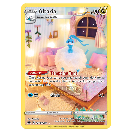 Pokemon - Sword & Shield - Crown Zenith - Altaria - GG19/GG70