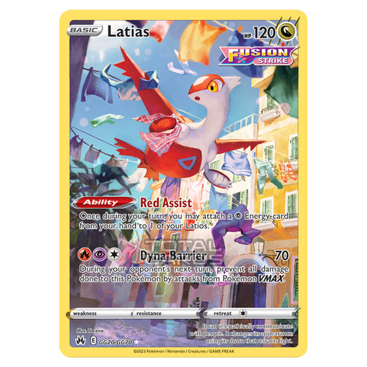 Pokemon - Sword & Shield - Crown Zenith - Latias - GG20/GG70