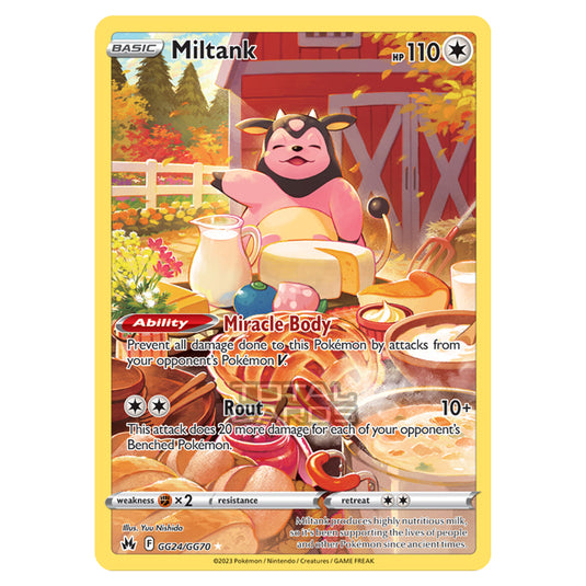 Pokemon - Sword & Shield - Crown Zenith - Miltank - GG24/GG70