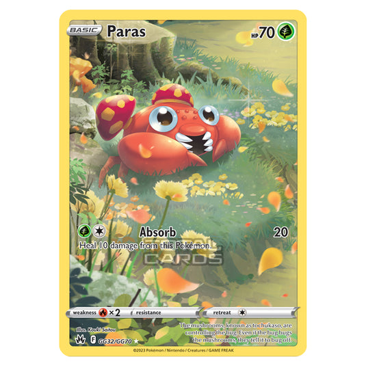 Pokemon - Sword & Shield - Crown Zenith - Paras - GG32/GG70