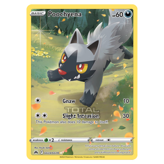 Pokemon - Sword & Shield - Crown Zenith - Poochyena - GG33/GG70