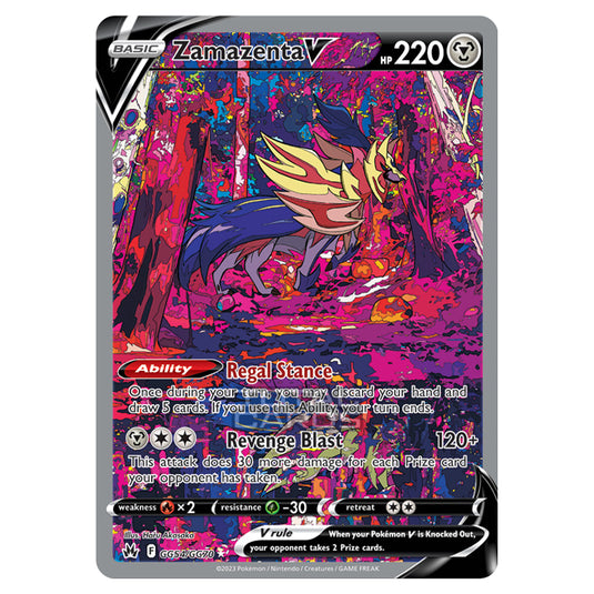Pokemon - Sword & Shield - Crown Zenith - Zamazenta V