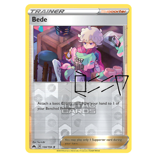 pokemon bede card 1x each of Booster Pack Infinity Zone and Astonishing Volt Tackle Bede - 050/073