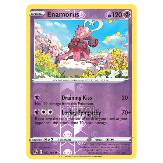 Pokemon - Sword & Shield - Crown Zenith - Enamorus - 67/159 - (Reverse Holo)