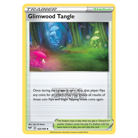 Pokemon - Sword & Shield - Darkness Ablaze - Glimwood Tangle - 162/189