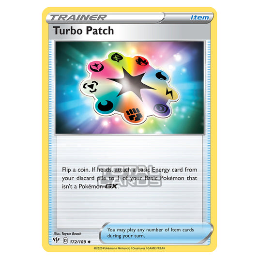 Pokemon - Sword & Shield - Darkness Ablaze - Turbo Patch - 172/189