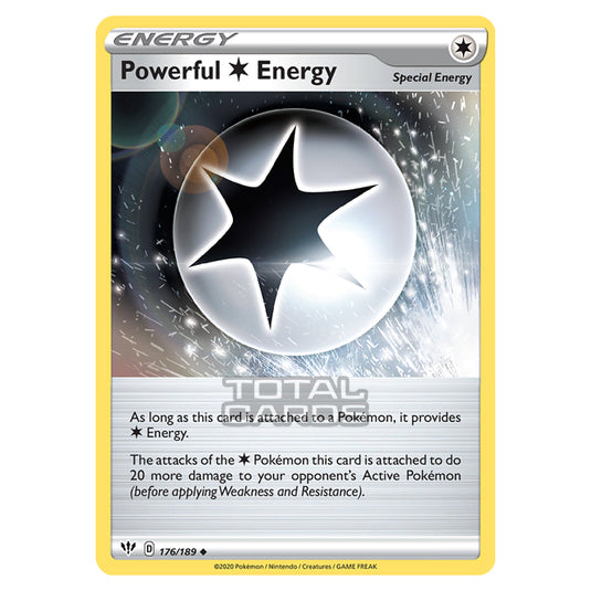 Pokemon - Sword & Shield - Darkness Ablaze - Powerful Colorless Energy - 176/189