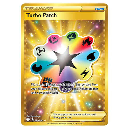 Pokemon - Sword & Shield - Darkness Ablaze - Turbo Patch - 200/189