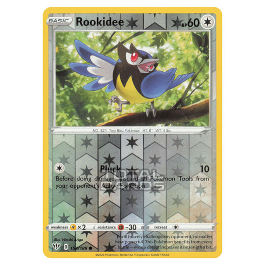 rookidee pokemon card Pokemon - Sword & Shield - Darkness Ablaze - Rookidee - 154/189