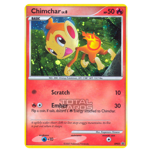 Pokemon - Diamond & Pearl - DP Black Star Promos - Chimchar - DP02