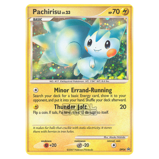 Pokemon - Diamond & Pearl - DP Black Star Promos - Pachirisu - DP04