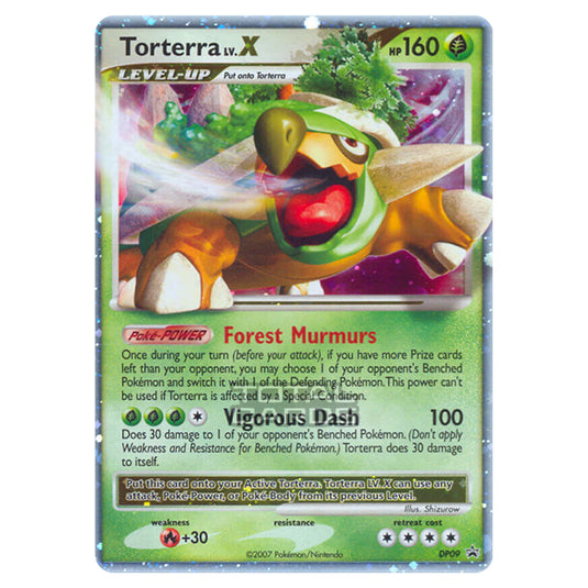 Pokemon - Diamond & Pearl - DP Black Star Promos - Torterra LV.X - DP09