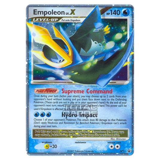 Pokemon - Diamond & Pearl - DP Black Star Promos - Empoleon LV.X - DP11