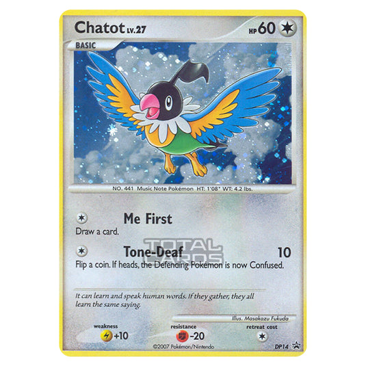 Pokemon - Diamond & Pearl - DP Black Star Promos - Chatot - DP14