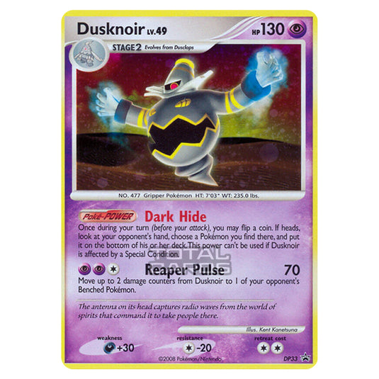 Pokemon - Diamond & Pearl - DP Black Star Promos - Dusknoir - DP33