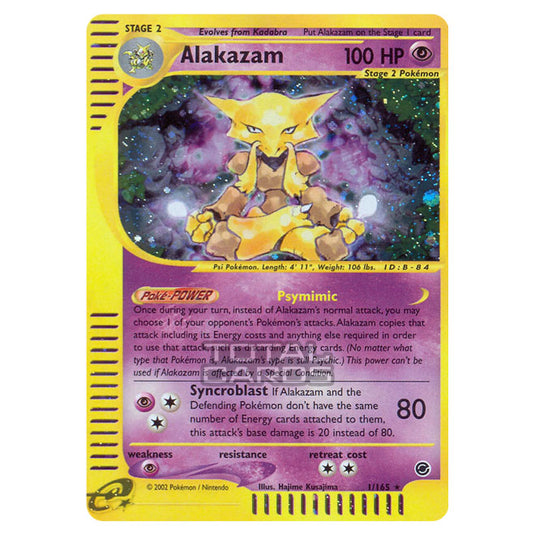 Pokemon - Expedition Base Set - Alakazam - 001/165