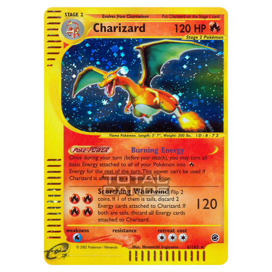 Pokemon - Expedition Base Set - Charizard - 006/165