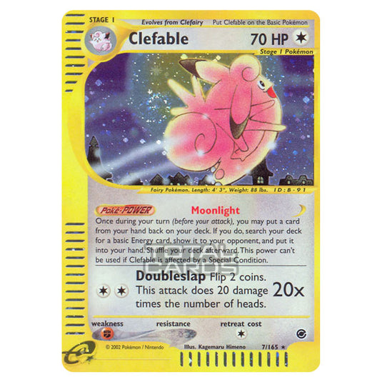 Pokemon - Expedition Base Set - Clefable - 007/165