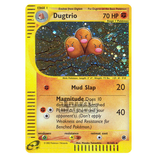 Pokemon - Expedition Base Set - Dugtrio - 010/165