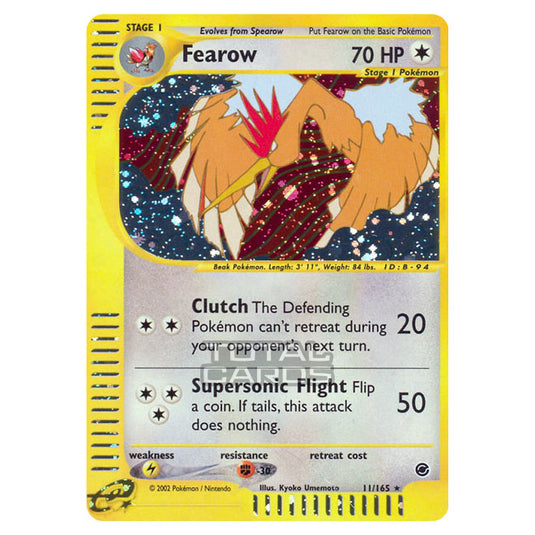 Pokemon - Expedition Base Set - Fearow - 011/165 Pokemon - Expedition Base Set - Fearow - 011/165