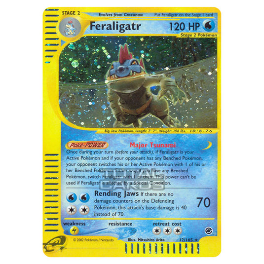 Pokemon - Expedition Base Set - Feraligatr - 012/165 Pokemon - Expedition Base Set - Feraligatr - 012/165