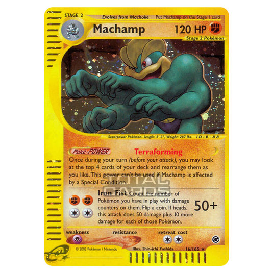 Pokemon - Expedition Base Set - Machamp - 016/165