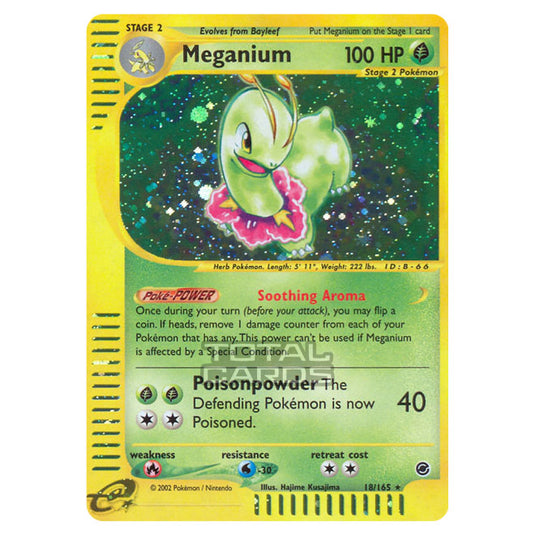 Pokemon - Expedition Base Set - Meganium - 018/165